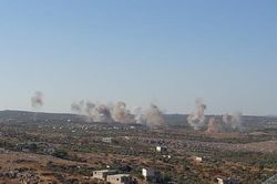 Lực lượng Nga và Syria bắt đầu dội hỏa lực quy mô lớn vào Idlib