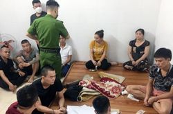 Nghệ An: Triệt phá tụ điểm đánh bạc tạm giữ hình sự 21 đối tượng