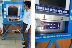 Tủ sát khuẩn tự động PPS-TSK01 lọt Top 10 giải pháp ứng phó dịch COVID-19