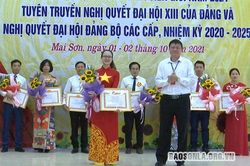 Huyện ủy Mai Sơn tổ chức Hội thi báo cáo viên, tuyên truyền viên giỏi