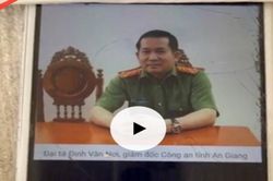 Giám đốc Công an tỉnh An Giang bị cắt ghép ghi âm với ý đồ xấu