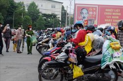 Đồng Nai tiếp tục đưa hơn 20.000 người dân về quê theo nguyện vọng