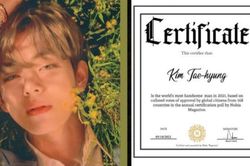 V BTS được chọn là Người đàn ông đẹp trai nhất thế giới năm 2021