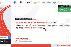 GDG DevFest MienTrung 2021: Không gian mở dành cho những người thích công nghệ