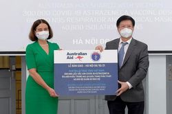 Australia tăng số vaccine COVID-19 hỗ trợ Việt Nam lên 5,2 triệu liều