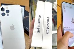 iPhone 13 ra mắt chưa lâu, dân mạng sốt vó với ảnh thực tế iPhone 14: Dung lượng lên đến 2 TB