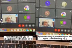 SV hỏi 'nên lấy người yêu mình hay người mình yêu', thầy giáo kinh tế có câu trả lời cực thiết thực