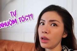 Siêu mẫu Minh Tú tự làm tóc tại nhà, kết quả thế nào mà lại tự 'quay xe' cực gắt?