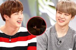 BTS: 'Chết cười' Jimin xót xa anh cả Jin đau nhưng lại xoa… chiếc ghế