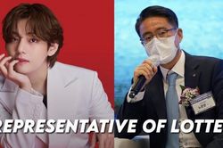 Netizen xôn xao sau khi CEO Lotte ngỏ ý mời V BTS làm đại sứ thương hiệu
