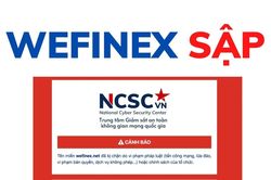 Sàn giao dịch tiền ảo Wefinex bị chặn do vi phạm pháp luật