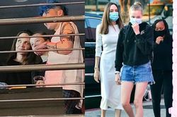 Con gái từng định chuyển giới của Angelina hẹn hò ở tuổi 15?
