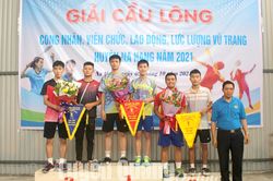 Na Hang bế mạc Giải cầu lông CNVCLĐ và lực lượng vũ trang năm 2021