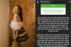 Bị hỏi 'bố đâu', gái xinh Ngọc Thanh Tâm đáp trả 'siêu căng'