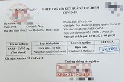 Phá đường dây làm giả phiếu xét nghiệm COVID-19
