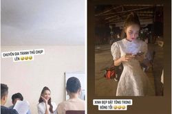 Nhan sắc thực sự của bà xã Trường Giang trong ống kính team qua đường