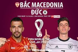 Soi kèo nhà cái Bắc Macedonia vs Đức. Nhận định, dự đoán bóng đá World Cup 2022 (1h45, 12/10)