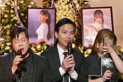 Mạnh Quỳnh hát 'Tiễn em cuối đường', Minh Tuyết, Quang Lê bùi ngùi vĩnh biệt ca sĩ Phi Nhung