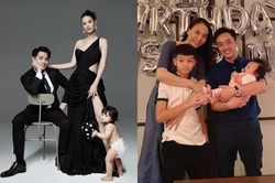 Ảnh gia đình ngập tràn hạnh phúc của sao Việt: Nhà Cường Đôla giản dị mà ấm áp