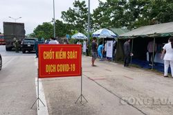 Phú Thọ ban hành quy định mới về việc kiểm soát người ra, vào tỉnh từ 13h30 ngày 14/10