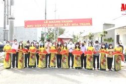 TP. Long Xuyên khánh thành Khu dân cư Đại đoàn kết Hòa Thạnh