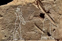 Tìm thấy bức vẽ trên đá có niên đại lâu đời nhất thời Babylon