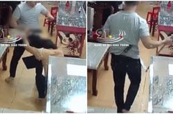 Kinh hãi clip người đàn ông cầm dao vụt liên tiếp vào đầu người phụ nữ khiến dư luận phẫn nộ