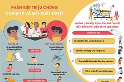Phân biệt triệu chứng Covid-19 và sốt xuất huyết