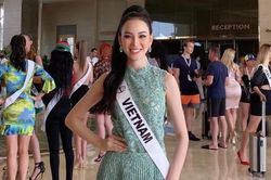 Ái Nhi mua bikini ở chợ Ai Cập để thi Miss Intercontinental 2021