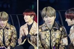 Jungkook và Suga BTS biểu lộ sự phấn khích ngược nhau 180 độ