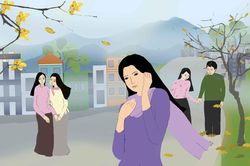 Sương giăng phố núi
