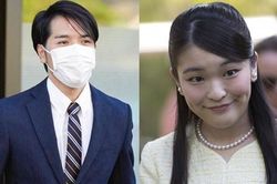 Bị phê bình vì buộc tóc đuôi ngựa, người yêu của Công chúa Mako đã cắt tóc khi đến nhà cô
