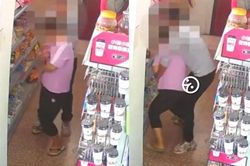 Giả vờ mua mì gói, gã đàn ông ngang nhiên sờ soạng nữ chủ tiệm tạp hóa