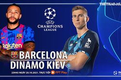 Soi kèo nhà cái Barcelona vs Dynamo Kiev. Nhận định, dự đoán bóng đá Cúp C1 (23h45, 20/10)