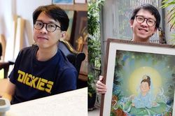 Chàng họa sĩ và khát vọng 'tô hạnh phúc, vẽ bình yên'