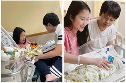 Vợ chồng Phan Thành đón quý tử đầu lòng, netizen hết tò mò