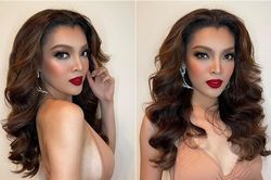 Trân Đài khiến fan yên tâm tuyệt đối với tài make-up khi dự thi Miss International Queen
