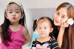 Con gái Khánh Thi thừa hưởng từ mẹ đặc điểm chuẩn công chúa nhỏ