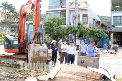Thu hồi đất đảm bảo tiến độ xây dựng bờ kè sông Gâm