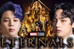Nhạc Jimin BTS viết tưng bừng trên phim Marvel của Angelina Jolie