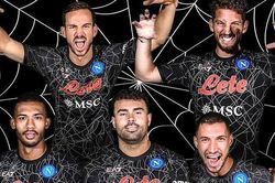Napoli trình làng bộ trang phục Halloween đặc biệt
