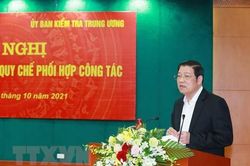 Nâng cao hiệu quả phối hợp giữa Ban Nội chính Trung ương và UBKT Trung ương