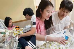 Bà xã thiếu gia Phan Thành lần đầu tiết lộ hình ảnh quý tử