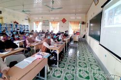 Tuyên truyền ATGT trực tuyến tại các trường học