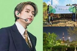 Fan BTS trồng 'Rừng Taehyung' xanh mướt gần sông Hàn