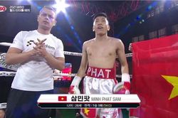 Sẳm Minh Phát bỏ lỡ đai WBO Oriental sau trận thua knockout trước đối thủ Philippines