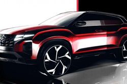 Hyundai Creta 2022 bất ngờ xuất hiện bản phác thảo, dự kiến ra mắt vào tháng 11 tới đây