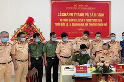 Kinh tế Xây dựng - Giao thông Lắp đặt 34 camera giám sát, xử lý giao thông dọc tuyến QL 1A