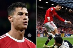 Tranh cãi quanh hành động 'chơi xấu' của Cristiano Ronaldo khi MU thảm bại trước Liverpool