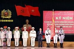 Chủ tịch nước Nguyễn Xuân Phúc dự kỷ niệm 75 năm Ngày truyền thống Học viện An ninh nhân dân